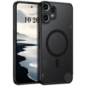 DUEDUE Nothing CMF Phone2 Pro �P�[�X �}�O�l�b�g���� �u���b�N �}�O�l�b�g���J�[�}�E���g�Ή� �i�b�V���O CMF Phone2 Pro �P�[�X �w��h�~ �ϏՌ� ��̌^ ���^ TPU�P�[�X �S�ʕی� ���΂ݖh�~