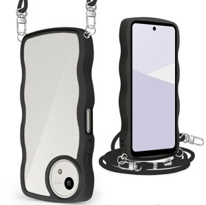 AQUOS wish5 �P�[�X SH-52F �P�[�X �N���A �V�����_�[ �X�g���b�v�t�� �A�N�I�X Wish5 �J�o�[ �X�}�z�P�[�X �ϏՌ� ���� ���|�� �΂߂��� �R�t�� ��|���P�[�X ���������\ ���O���\ (�u��