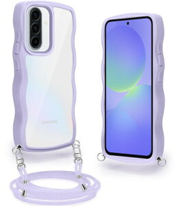 Galaxy A36/A56 5G �p �P�[�X �N���A SC-54F �p �J�o�[ �V�����_�[ �X�g���b�v�t�� �M�����N�V�[A36/A56 �p �X�}�z�P�[�X �ϏՌ� ���� ���|�� �΂߂��� �R�t�� ��|���P�[�X ���������\ ���O��
