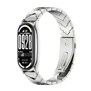 MIJOBS Xiaomi Mi Band 10/9/8 �ւ��o���h �V���I�~�o���h 9 �X�}�[�g�E�H�b�` Mi Band 10 �Ή� �����p�X�g���b�v