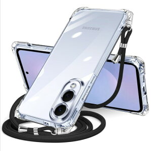 NISIILNG Galaxy S25 Edge �P�[�X �N���A TPU �V�����_�[ �΂߂��� ��|���P�[�X ���� ���^ �ϏՌ� �g�уP�[�X �R�t�� �D��X�g���b�v�t�� ���C�����X�[�d�Ή�