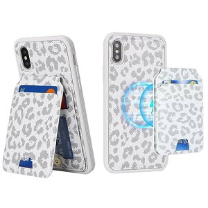 Havaya iPhone X P[X MagSafe Ή iphone XS P[X }OZ[t ϏՌ wʃJ[h[  CX[dΉ(5.8C`Ή)-x[W iqEj