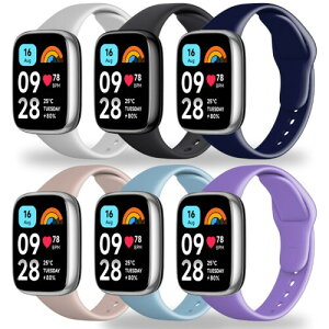 (BABEJIA) Xiaomi Redmi Watch 3 Active �����p�o���h�A3�Z�b�g�ATPU�f�ށA���߉\�A�����ȒP�A�ʋC���E�h���E�h��
