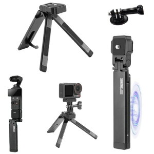 DJI OSMO POCKET 4 3 2/Osmo Nano/Osmo Action 6 5 Pro/4 3 /GoPro Series /Insta360 Go Ultra/X5 X4 X3/Ace Pro 2 �Ή� ���C�O�r�}�E���g �p�x�͒��߉\ �A���~�����܂肽���ݎ��n���h�w���h���B��_�X�^���h -�ėp�J