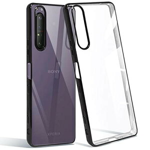 Xperia 1 iii P[X NA SO-51B SOG03 GXNyA1III Jo[ TPU  ^ y X}zP[X ϏՌ bLH \tgP[X lC P[X (ubN)