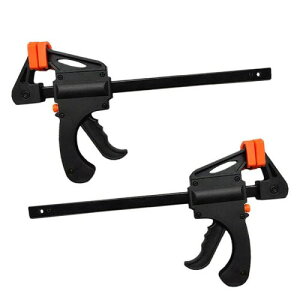 �N�����v F�N�����v �N�C�b�N�o�[�N�����v 110mmx190mm �ő���t�͖�68kg �N�C�b�N�����[�X���o�[ ����~�� �����ی�p�b�h�t�� �؍H��� DIY�H�� �ڒ� ���� �Œ� �n�� ��� �؍� ���t F�^ 2��