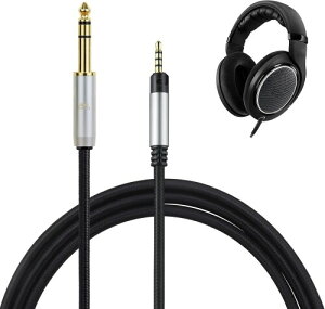 okcsc TCHD518 �w�b�h�z���P�[�u�� ���P�[�u�� �C���z���E�w�b�h�z���p SENNHEISER�p HD598�EHD558�EHD518�EHD598 Cs�EHD599�ɓK�� OFC 4�c ����2.0m 6.35mm