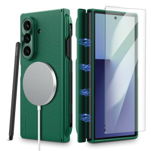 Nillkin Galaxy Z fold7�Ή��P�[�X �����K���X�t�B�����t�� �q���W�ی� �ϏՌ� ���C�����X�[�d�Ή� �}�O�l�b�g�z�� �M�����N�V�[ Z Fold7 �P�[�X �J�o�[ ���菝�h�~ ���^ �㎿ �r�W�l�X�ɍœK�i