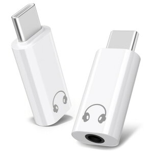 USB Type-C to 3.5 mm �C���z���W���b�N �ϊ� �A�_�v�^�[ �^�C�vc to Aux�I�[�f�B�I�h���O�� �ʘb/���ʒ���/���y�Ή� iphone 16/15/iPad/iPad Pro/Google pixel 3/3XL�Ȃǂ̃^�C�vC�f�o�C�X�ɑΉ�