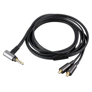 3APLUS CM2000Ti P[u A2DC CzP[u Audio-Technicap 2.5mm oXڑ xOCC⃁bL 4c ATH-CM2000TI/CK2000TIɑΉ 120cm ubN