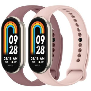 (Vancle) for Xiaomi Mi Band 10 �����o���h Miband 9/8 �����o���h, �ւ��x���g �_�炩���V���R�� �����x���g ���߉\ 2�p�b�N 06