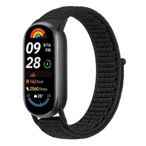 (Wanme) �i�C�������v�����o���h Xiaomi Smart Band 10/9/8 �Ή� ���� �y�� ���K�ȃt �����j���p ���߉\ �ʋC�� �����p���X�g Mi Band 9/8 �p