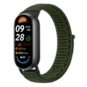 (Amzpas) �i�C���� ���X�g�o���h�݊����� Xiaomi Smart band 10/Xiaomi Smart Band 9/8 �����p �i�C���� ���� �y�� ���K�ȃt�B�b�g �����\