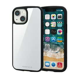 エレコム iPhone 13 mini ハイブリッドケース 耐衝撃 TOUGH SLIM LITE MAGKEEP ホワイト PM-A21ATSLMWH