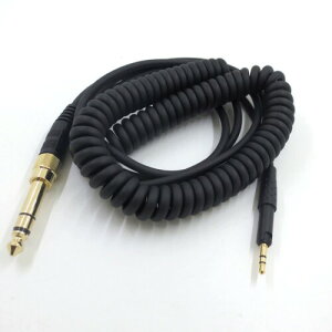 Fenmic Sennheiser HD6DJ HD8 HD7 HD598 6.35mm �p �v���O �X�v�����O �I�[�f�B�I �P�[�u�� �w�b�h�t�H�� �P�[�u�� (��)