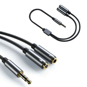 3.5mm I[fBIP[u CzR[h ϊP[ui4 /TRRS 3 Ɂj3.5mm zP[ui IX to 2 * Xj wbhz + }CNΉ _fcŁAʘb\ ϋviC