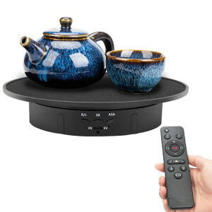 �d����]�䃊���R�����t���^�[���e�[�u�� 360�x��] �����p�x�����\�t�B�M���A�W���p ���i�̎B�e�ƃr�f�I�ɍœK �ᑛ�� ���a20cm �ω׏d6kg�i���j