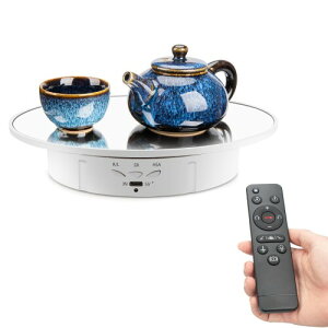 �d����]�䃊���R�����t�����ʃ^�[���e�[�u��360�x��] �����p�x�����\�t�B�M���A�W���p ���i�̎B�e�ƃr�f�I�ɍœK ������������ ���a20cm�i�z���C�g�j