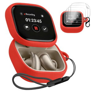 For Anker Soundcore Liberty 5 Pro Max �p �P�[�X �J�o�[ +4���t�B���� ���C�����X �C���[�z�� �V���R�� �ی�P�[�X �i�J���r�i�t��+�X�g���b�v�t���j �����h�~ �L�Y�h�~ �ϏՌ� �����[�d�\ �h��