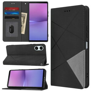 Sony Xperia 10 vi �P�[�X �蒠�^ ���z�^ �ϏՌ� �G�N�X�y���A 10vi �X�}�z�P�[�X �J�[�h���[ ���u���@�\ SO-52E SOG14 XQ-ES44 �g�уJ�o�[ ���u���X�^���h�@�\�t ���b�v�z�[���t�� �}�O�l�b�g����