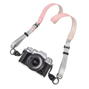 (VOVMOEYA) PU���U�[�J�����X�g���b�v�i�O�p���[�v�t���j �ϏՌ����AFujifilm X-T50�ASony ZVE10�ACanon R50�Ή��A�����F105�`126cm�A�΂ߊ|�����|���Ɏg�p�\�A��჌�t�J������~���[���X�J����