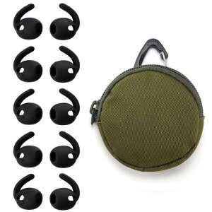 umvowuxa �C���[�t�b�NSamsung Galaxy Buds3 ��p �X�|�[�c�C���[�t�b�N �V���R���� 5�y�A�Z�b�g ���[�|�[�`�t�� �����h�~ ����~�� �E�B���O�`�b�v �W��/�����j���O�Ή�