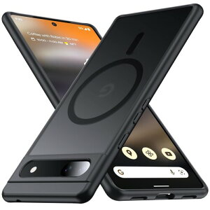 FNDMILGoogle Pixel 6a �p �P�[�X (MagSafe �Ή�) ���C�����X�[�d�Ή� (�������}�b�g) (�w��h�~) (�ČRMIL�K�i�ϏՌ�) �\�t�g�V���R���t���[�� ���^�n�[�h�J�o�[ �}�O�Z�[�t�Ή� �O�[�O���s�N�Z��6