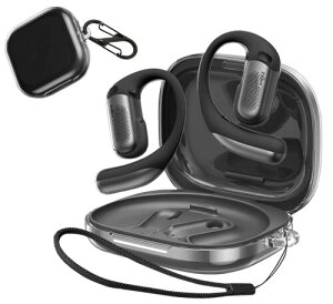 �P�[�Xfor �Ή� Shokz OpenFit Pro �p �P�[�X �J�o�[Shokz OpenFit Pro �Ή� �C���z���S�ʕی�J�o�[ ���� TPU�J�o�[ �[�d�P�[�X�J�o�[ �����h�~ �L�Y�h�~ �ϏՌ� �S�ʕی� �[�d�֗� Shokz OpenFit Pro ��