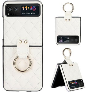 Miimall Ή Moto Razr 2023p یP[X PU[U  Ot g[ [U[ 40Jo[ ܂肽ݎ ϋv ϏՌ C菝h~ Gǂ Motorola Razr 40 2023 ƌ݊X}[