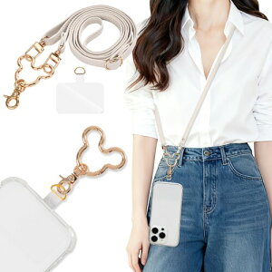 (YooFa) スマホストラップ 多機能 長さ調節可能(70-135cm) 360°回転フック付き PU革製 軽量65g スマホ ショルダーストラップ 全機種対応 おしゃれ 多機能ストラップ 忘れ物防止 プレゼント