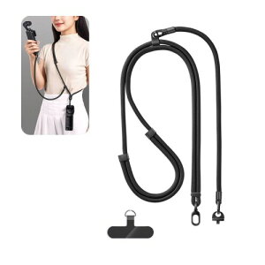 (�t�H���C) �V�����_�[�X�g���b�v DJI OSMO Pocket 3�p �������߉\ �X�}�z�Ή� �l�b�N�X�g���b�v ���@�\ ��|��/���X�g�X�g���b�v �Z�b�g �g�ѓd�b���p �����h�~ 4�F (��)
