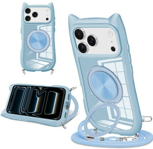 iPhone 17 Pro Max �p �X�}�z�P�[�X �L���f�U�C�� �V���v���Ńt�@�b�V���� 360° ��]�X�^���h�t�� iPhone 17 promax �X�}�z�P�[�X ����~�� ���΂ݖh�~ �S�ʓI�ȕی� �������߉\�ȃl�b�N�X�g��