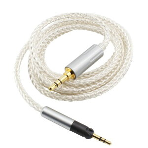 Youkamoo�����p�I�[�f�B�I�A�b�v�O���[�h�P�[�u�� �݊��� Compatible with Sennheiser HD598 HD558 HD518 HD598cs HD599 HD569 HD579 Headphones �⃁�b�L���P�[�u�� 3.5mm