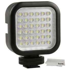 Godox 撮影機材 照明 LED 36 ビデオライト 補助照明 撮影用ライト 輝度 調整可能 単三電池 2本 複数台増設可能 動画 撮影 Nikon Canon用