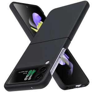 WACJOSD �Ή� Galaxy Z Flip 4 �p�� �P�[�X �����O �ϏՌ� PC ���^ ������� �J�����ی� �y�� Z Flip 4 �J�o�[ �炳�甧�G�� �t�B�b ���E�ȒP �w��h�~ �y�� ���^ �C�菝�h�~ ��C94-zflip4-02