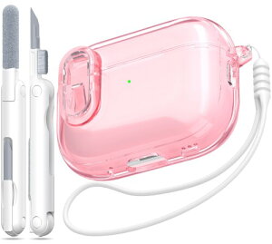 MHYALUDO Airpods Pro  2 / 1 P[XJo[AAirpods Pro P[X 2  USB C [d|[gƌ݊ANA\tg~^[O[hϏՌP[XANAubN