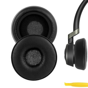 Geekria �C���[�p�b�h QuickFit �݊��� �p�b�h �W���u�� Jabra Engage 30/50 �w�b�h�z���ɑΉ� �p�b�h �C���[/�C���[�J�b�v (�v���e�C�����U�[/��)