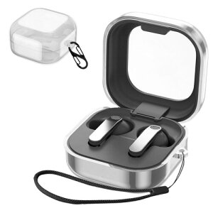 JIAYJP For Galaxy Buds4 Pro/Buds4 �p �P�[�X �J�o�[Galaxy Buds4 Pro/Buds4 �Ή� �C���z���S�ʕی�J�o�[ ���� TPU�J�o�[ �[�d�P�[�X�J�o�[ �����h�~ �L�Y�h�~ �ϏՌ� �S�ʕی� �[�d�֗� Galaxy Buds4 Pro/Buds4