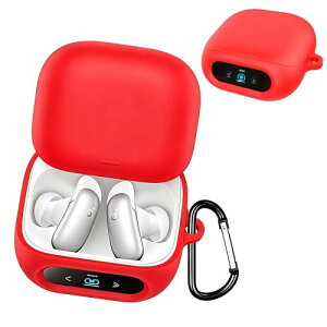 BOOLINN Anker Soundcore Liberty 5 Pro �P�[�X �Ή� �T�E���h�R�A���o�e�B5 Pro 360°�v���e�N�V�����V���R���f�� �h�� �L�Y�h�~ �y�ʏ��^ �����[�d�\ �ϏՌ� �J���r�i�t��(���b�h)