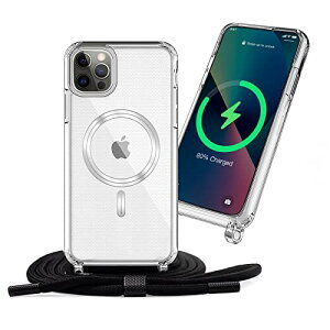 Handodo iPhone 12 Pro Max Magsafe P[XJo[ lbN V_[ Xgbvt X}z VR Jo[ Rt ΂߂ DX