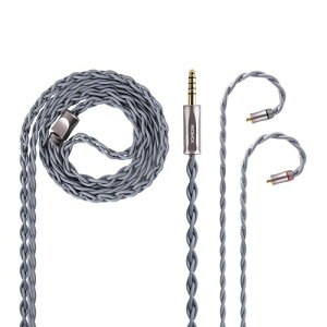 NICEHCK 1950saga CzP[u MMCX 4.4mm oX xvXPOCC CzAbvO[hP[u p ؃CzΉ RlN^ E hifiP[u 1.2m DIY (4