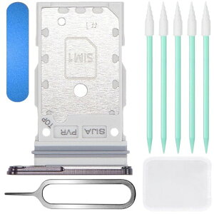 ZHUROUPU SIM�J�[�h�g���C for Galaxy S22�Afor Galaxy S22 5G 2022 6.1 Inch SM-S901B/DS SM-S901E/DS �p �S�����K�X�P�b�g�t���f���A��SIM�J�[�h�X���b�g�i�C���c�[���t���j�i�V���o�[�j