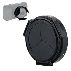JJC 自動開閉式レンズキャップ Ricoh GR Mark III GR3 GRM3 GRIII HDF 専用 レンズ保護 防塵 耐スクラッチ