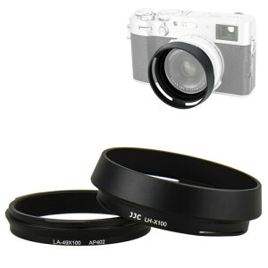 JJC ^ Yt[h ˂ގ xmtBFujifilm Fuji X100VI X100V X100F X100T X100S X100 X70 ɑΉ LH-X100 t[h & AR-X100 A_v^ ݊ 