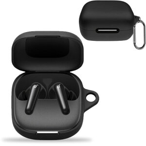 ELYBYYLE for Anker Soundcore P31i �P�[�X Soundcore P31i�p �ی�J�o�[ �ی�P�[�X �V���R���P�[�X �����[�d�\ �S�ʕی� �����h�~ �L�Y�h�~ �ϏՌ� �h�o �y�� ���[ �J���r�i�t�� Soundcore P31i�Ή� �J