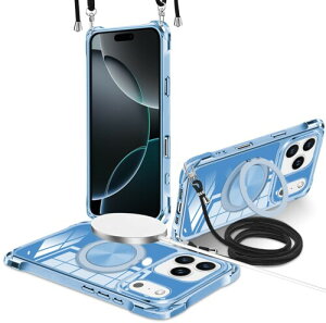 GULEIYAA iPhone 17 Pro �p �P�[�X �c�����Ή� 360° ��]�X�^���h �����O �}�O�l�b�g���� MagSafe �Ή� ���C�����X�[�d�Ή� �� phone 17pro �P�[�X ���|�� �΂߂��� ��|�� �ϏՌ� �ԍڃz���_�[ �Ή�