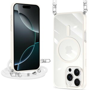 iPhone 16 Pro Max �P�[�X �N���A �V�����_�[ MagSafe�Ή� ���C�����X�[�d �A�N�����w�� �ϏՌ� �}�O�l�b�g���� �A�C�t�H��16�v���}�b�N�X �P�[�X �}�O�Z�[�t�Ή� �ϋv�� ����~�� ���ϖh�~�i�z