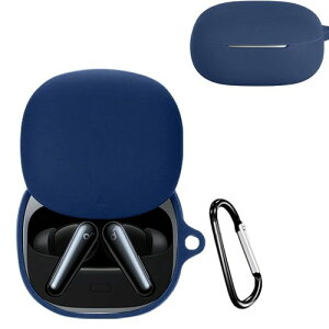ELYBYYLE for Anker Soundcore Liberty 5 �P�[�X Soundcore Liberty 5�p �ی�J�o�[ �ی�P�[�X �V���R���P�[�X �����[�d�\ �S�ʕی� �����h�~ �L�Y�h�~ �ϏՌ� �h�o �y�� ���[ �J���r�i�t�� Soundcore Libert