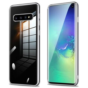 Galaxy S10 P[X NA MNV[S10 SC-03L SCV41  X}zP[X Jo[ ϏՌ ^ \tg TPU ϖh~ ≏ wʃNA یJo[ (Vo[)