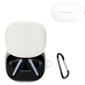 ELYBYYLE for Anker Soundcore Liberty 5 �P�[�X Soundcore Liberty 5�p �ی�J�o�[ �ی�P�[�X �V���R���P�[�X �����[�d�\ �S�ʕی� �����h�~ �L�Y�h�~ �ϏՌ� �h�o �y�� ���[ �J���r�i�t�� Soundcore Libert